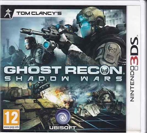 Tom Clancys Ghost Recon Shadow Wars - Nintendo 3DS Spil - (B Grade) (Genbrug)